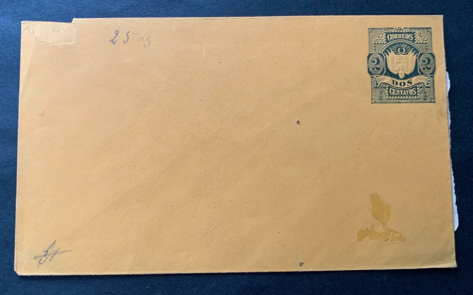 Dominican Republic (?) 🇩🇴 18? - Unused Postal Stationery Cover / 02